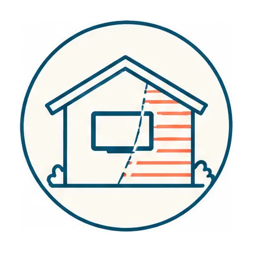 Schematic icon: TV Mounting on Lath-and-Plaster Walls